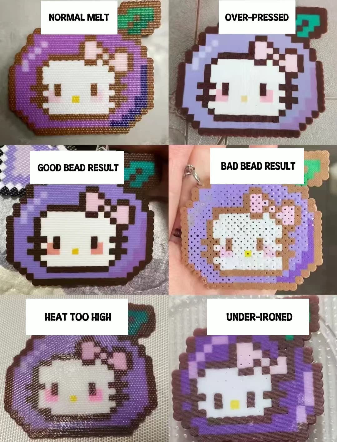 Guide to common pixel bead ironing mistakes and how to fix them by FusePix
