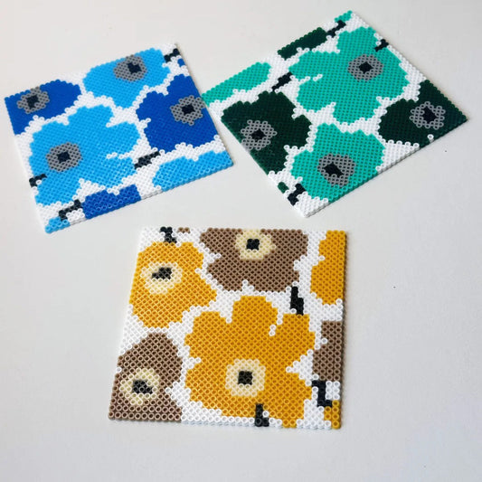 Vintage Coaster 2.6 mini bead Drawing Sharing