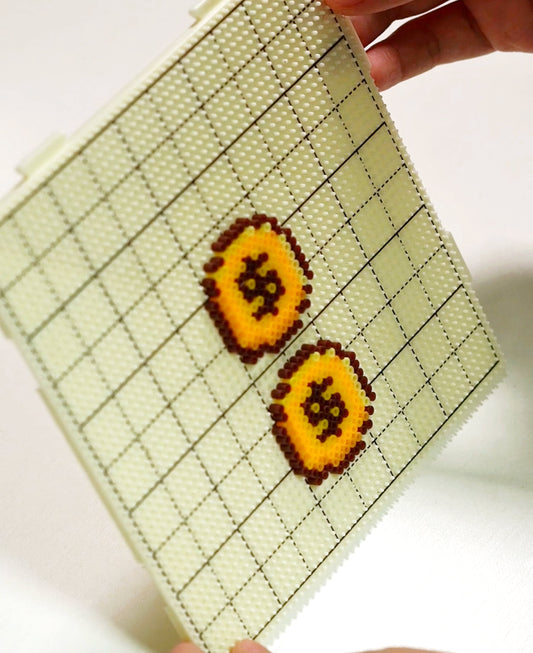 Heat-Resistant PC Pegboard for 2.6mm Mini Beads | Interlocking