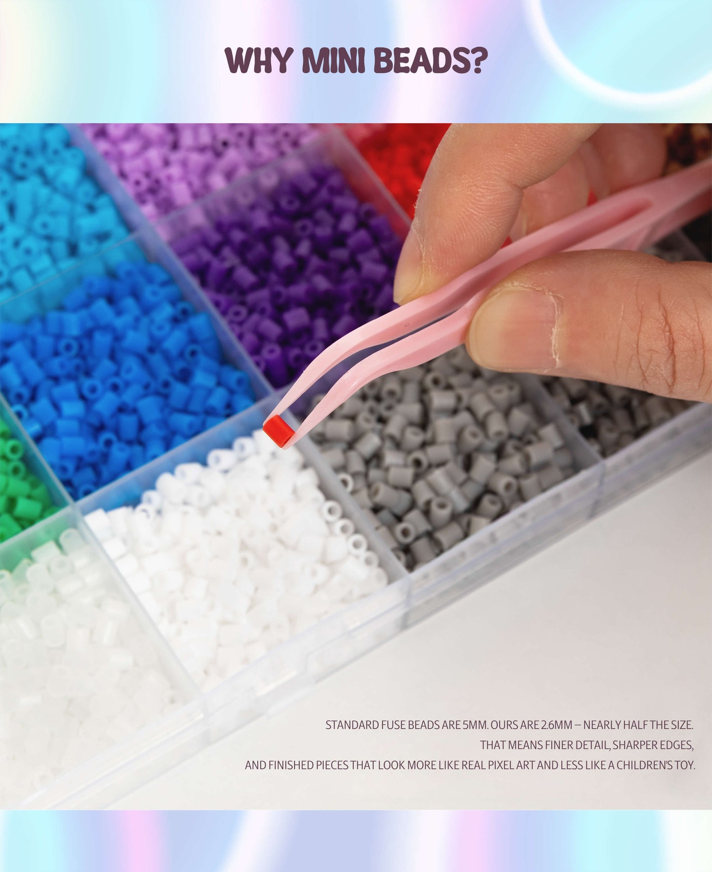 Pixel Art Starter Kit — 24 Colors (14,000pcs)