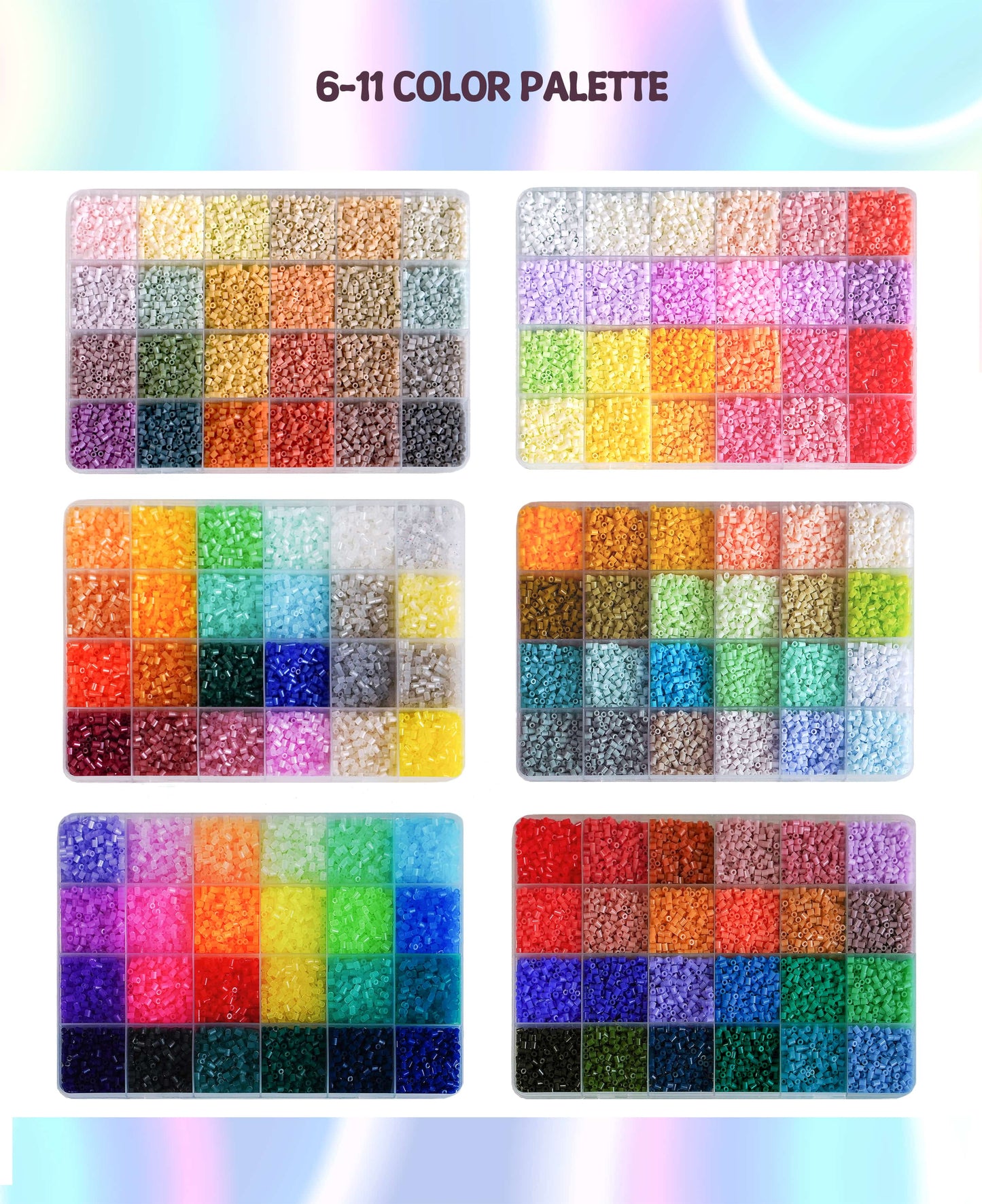 Fusepix 264-Color Mini Bead Kit | 136,000pcs