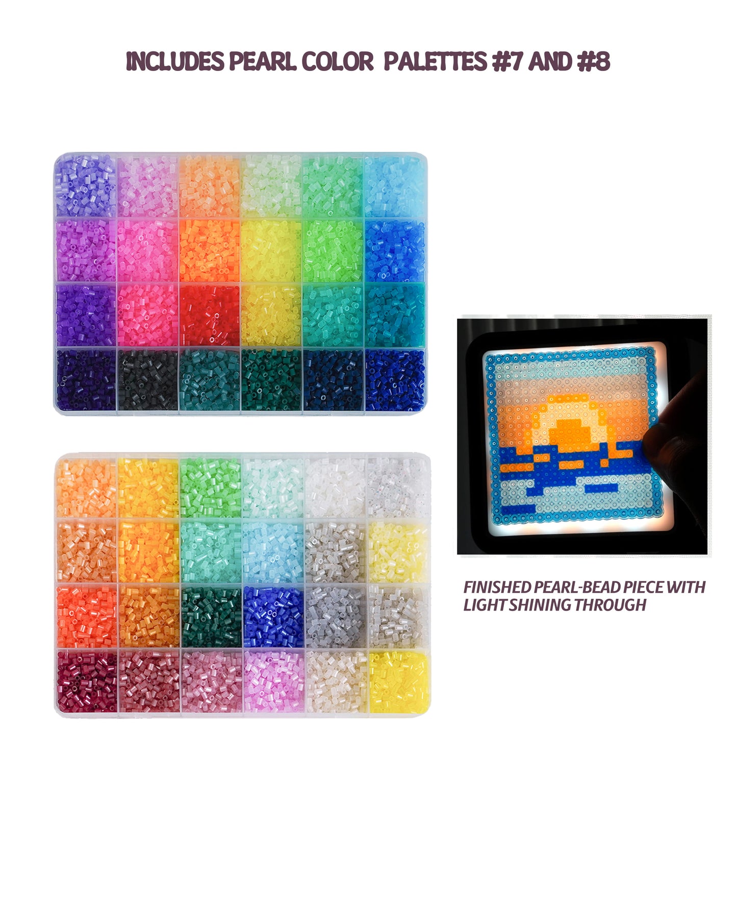 Fusepix 144-Color Mini Bead Kit | 74,000pcs