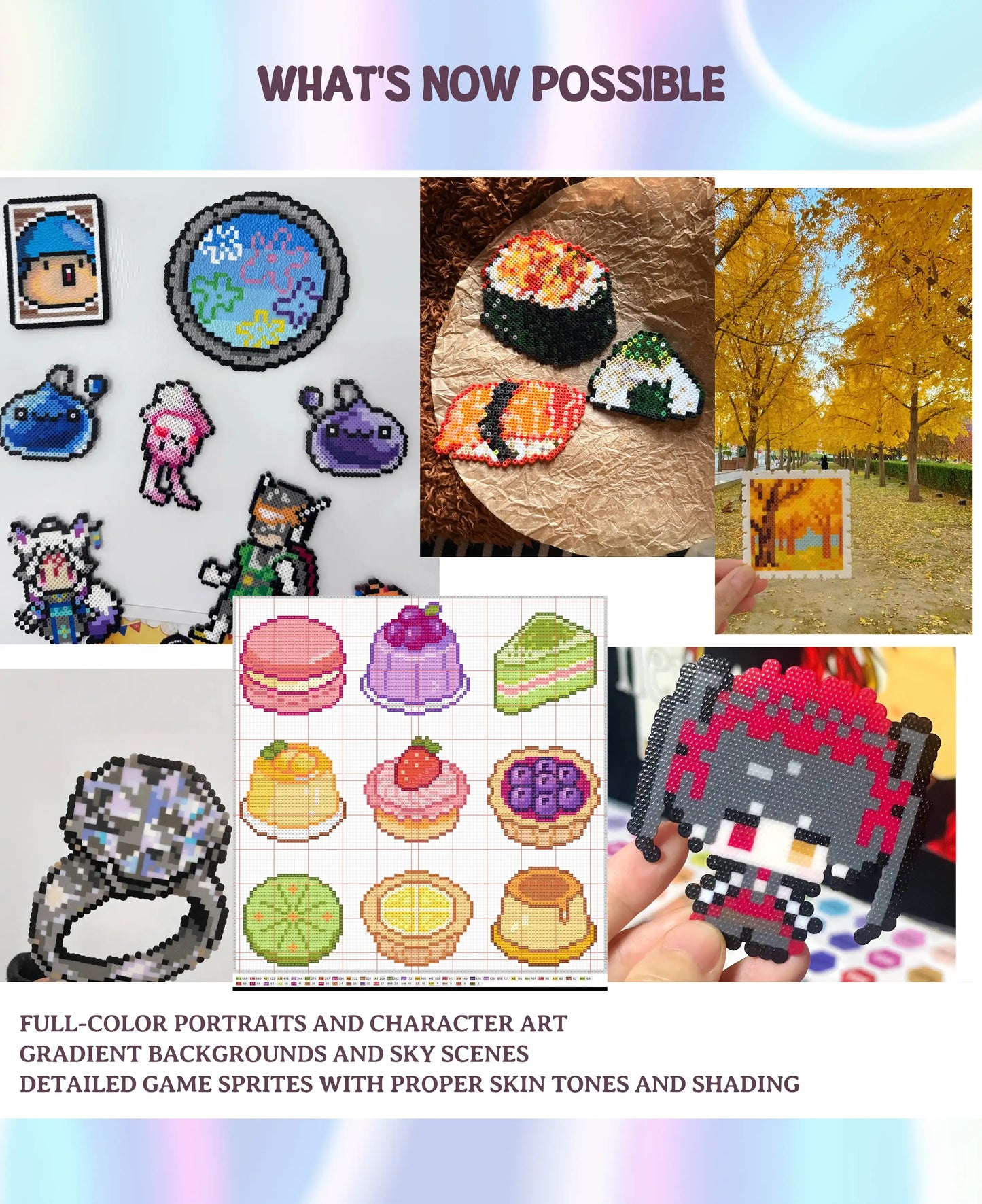 Fusepix 120-Color Mini Bead Kit | 62,000pcs