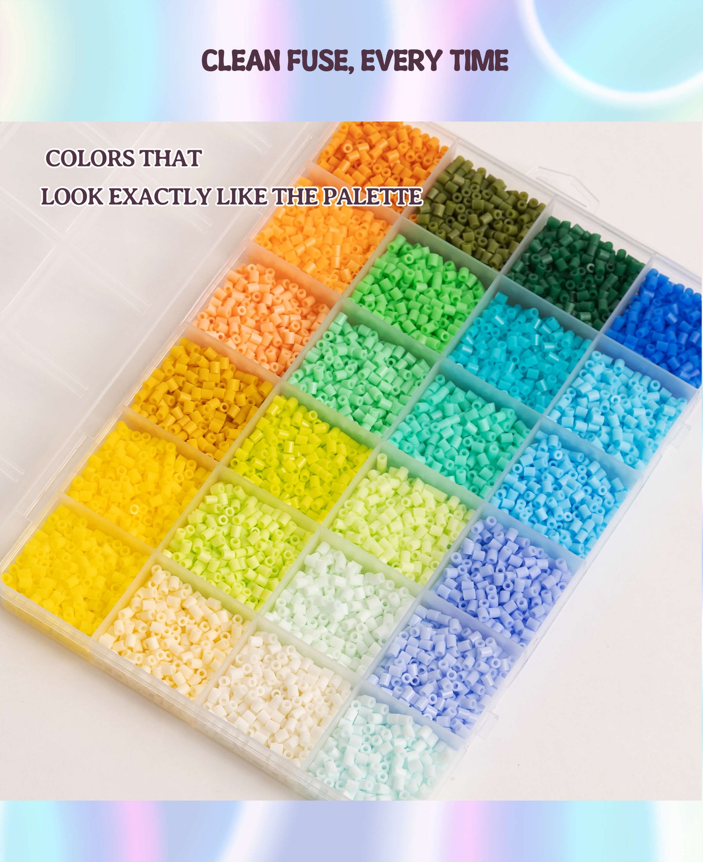 Bead Refill – 24 Colors, 24,000pcs Total | One Full Palette